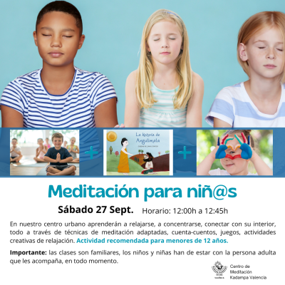 Post meditación niños